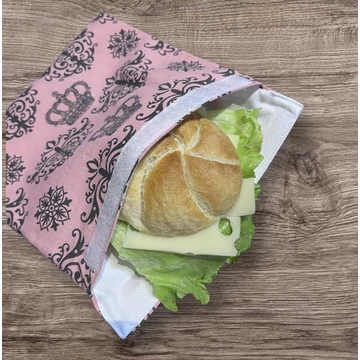 Nasi tároló rózsaszín-koronás